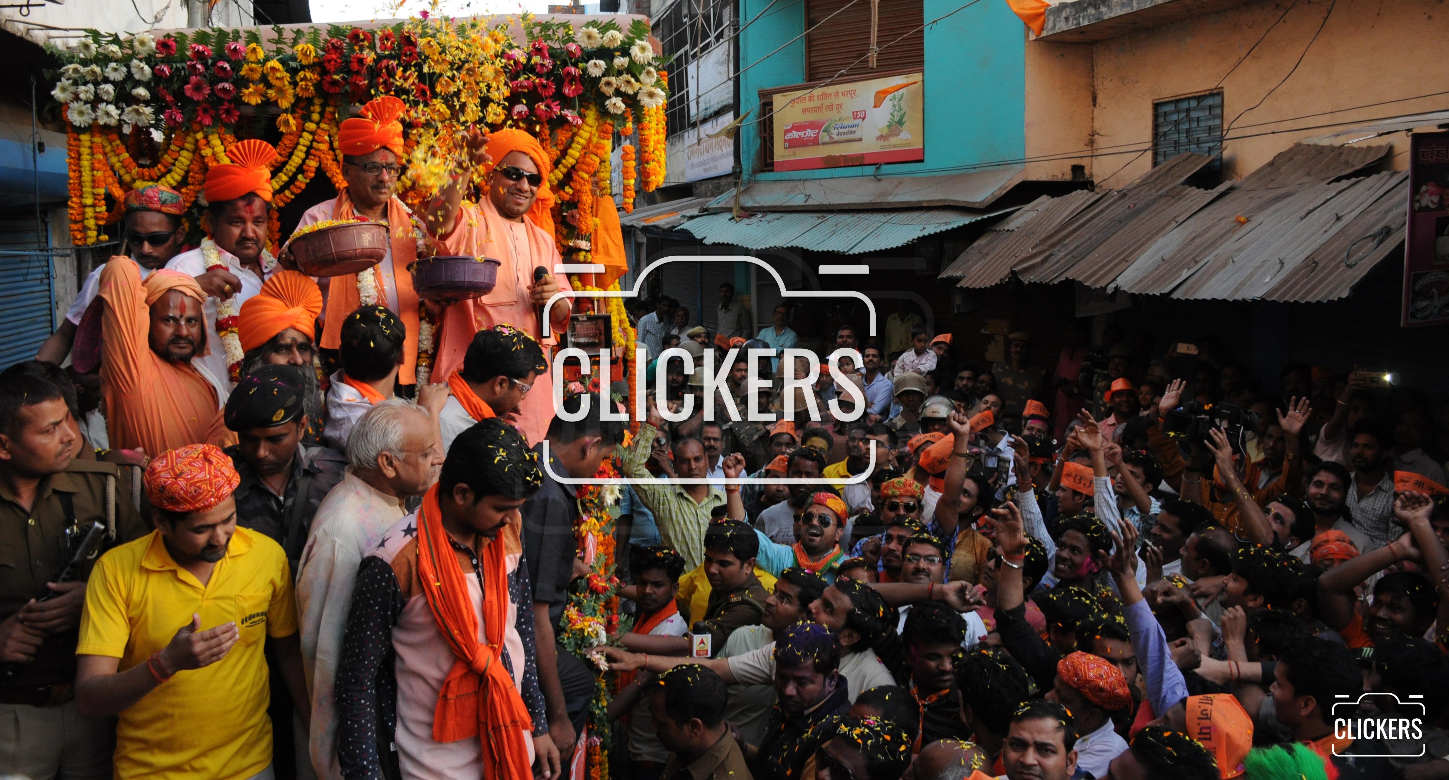 Yogi Adityanath Rath Yatra  Clickers Gorakhpur